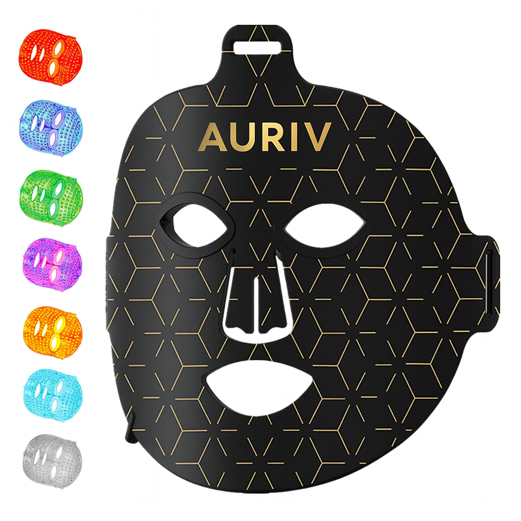 8-Farben LED Gesichtsmaske aus Silikon