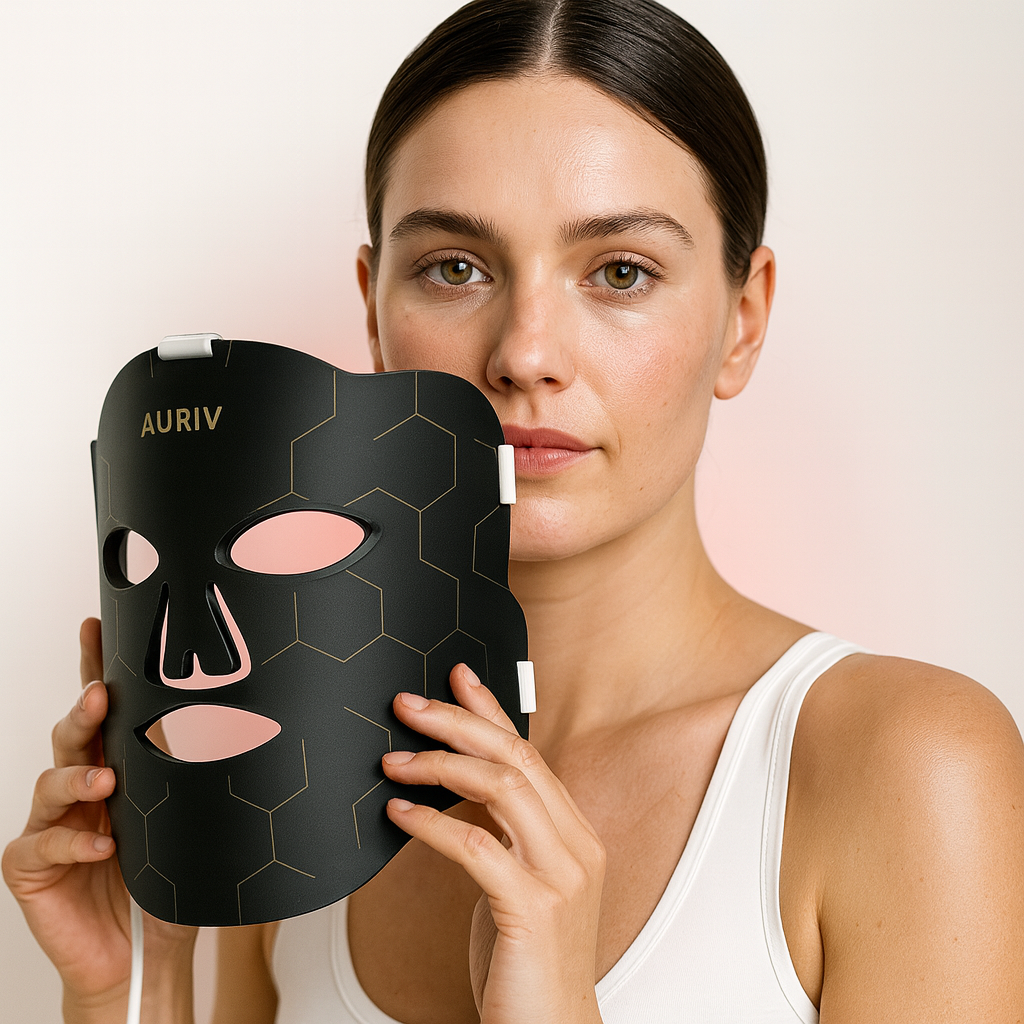 8-Farben LED Gesichtsmaske aus Silikon